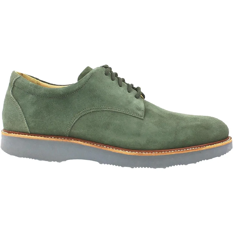 casual shoes for water resistant-Casual shoes for everyday comfort wear-Men's Samuel Hubbard Bucks Moss Suede