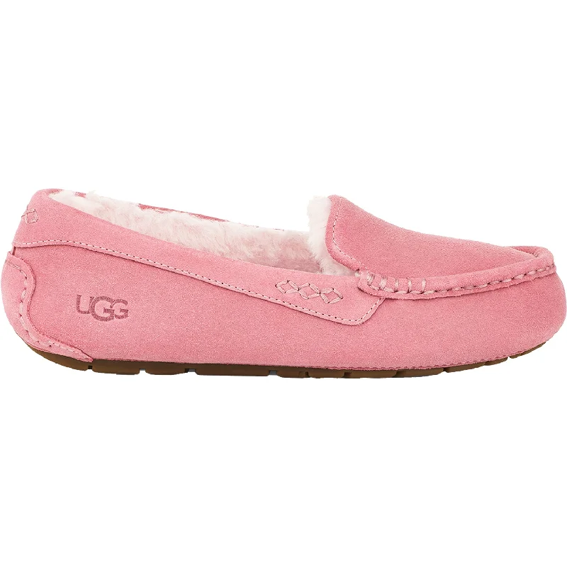 indoor slippers-  slippers with premium cushioning-Women's UGG Ansley Horizon Pink Suede