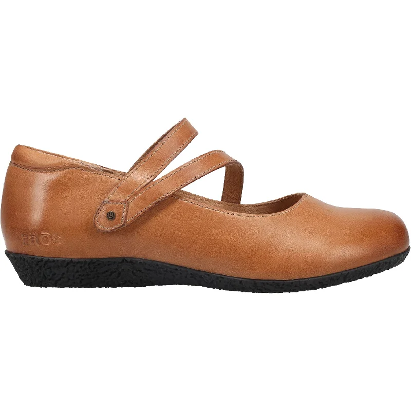 casual shoes for fashionable designs-Stylish casual shoes for everyday comfort and fashion-Women's Taos Banter Caramel Leather