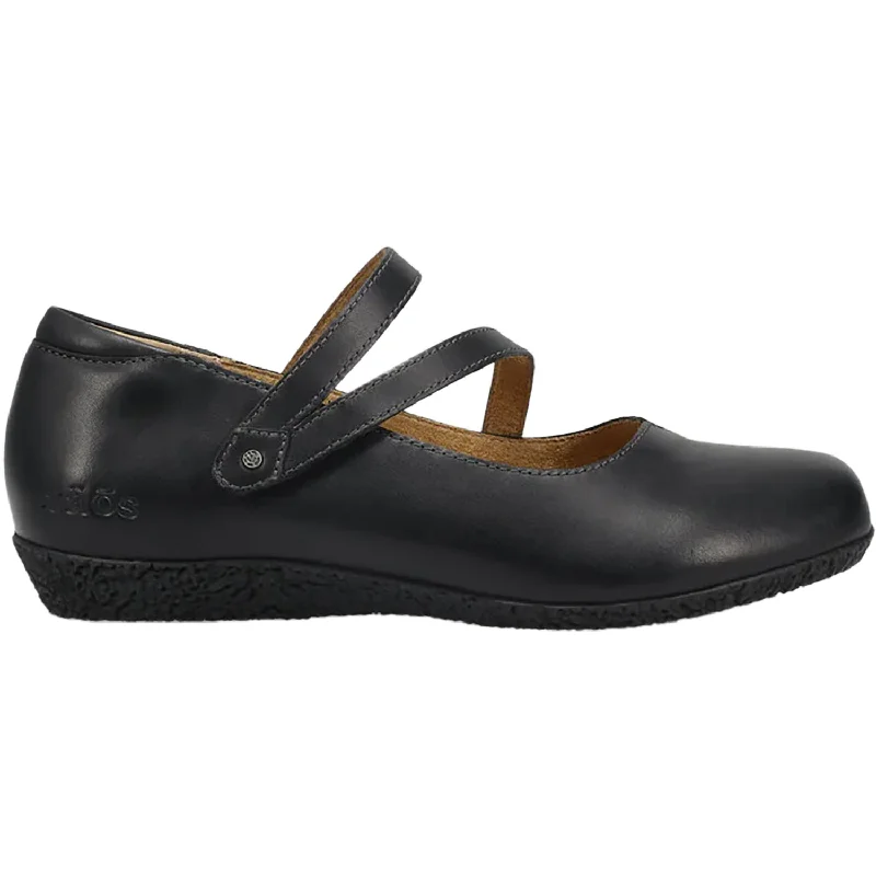 casual shoes for working style-Comfortable casual shoes for light walks and running-Women's Taos Banter Black Leather