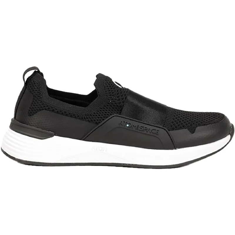 casual shoes for office workers-Comfortable casual shoes for short trips-Women's Atom by Fluchos Time Nano Fit Black Synthetic