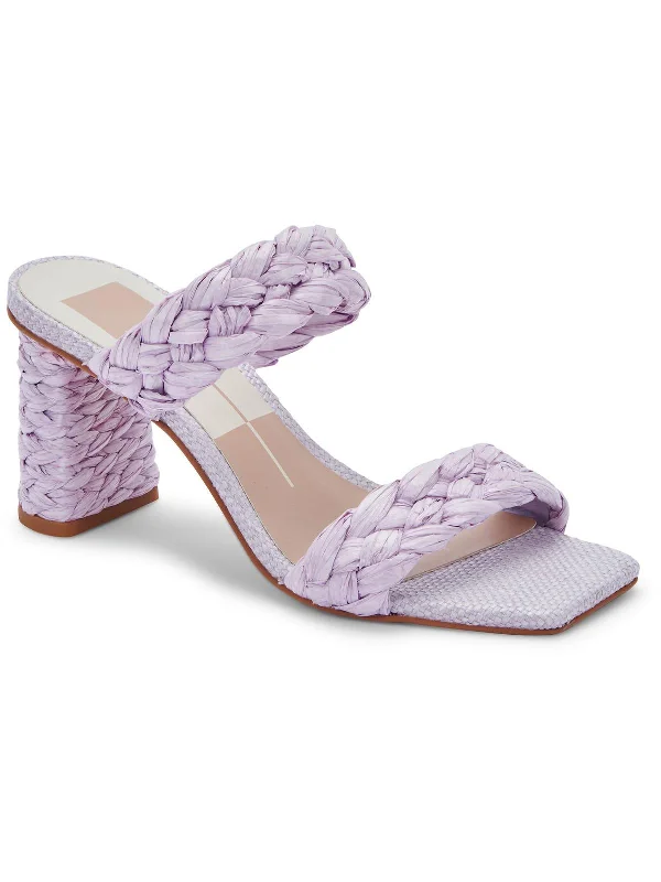 lilac raffia