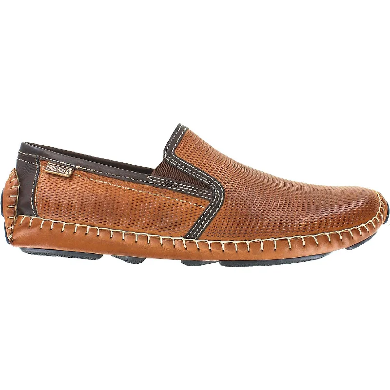 casual shoes for hiking trails-Stylish casual shoes for warm weather-Men's Pikolinos Jerez 09Z-3090 Brandy Leather