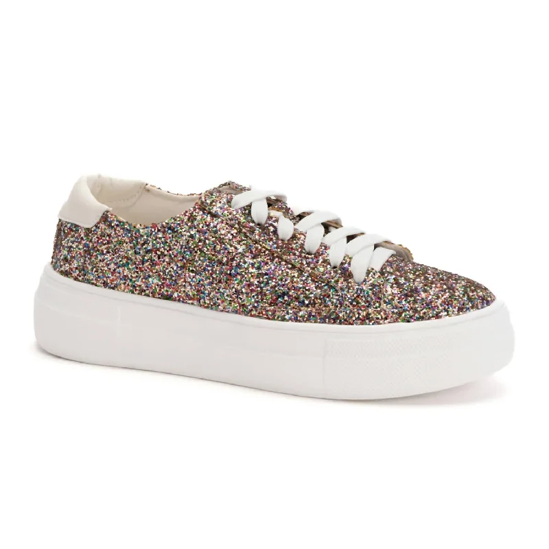 athletic shoes for competitive athletes-  Shoes for sprinting with ultimate shock protection-Sandals for all-day wear in the garden-Confetti Platform Glitter Sneaker