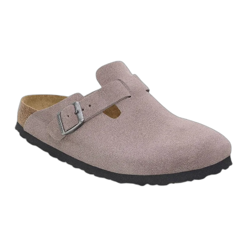 Boston Soft Footbed Suede Leather