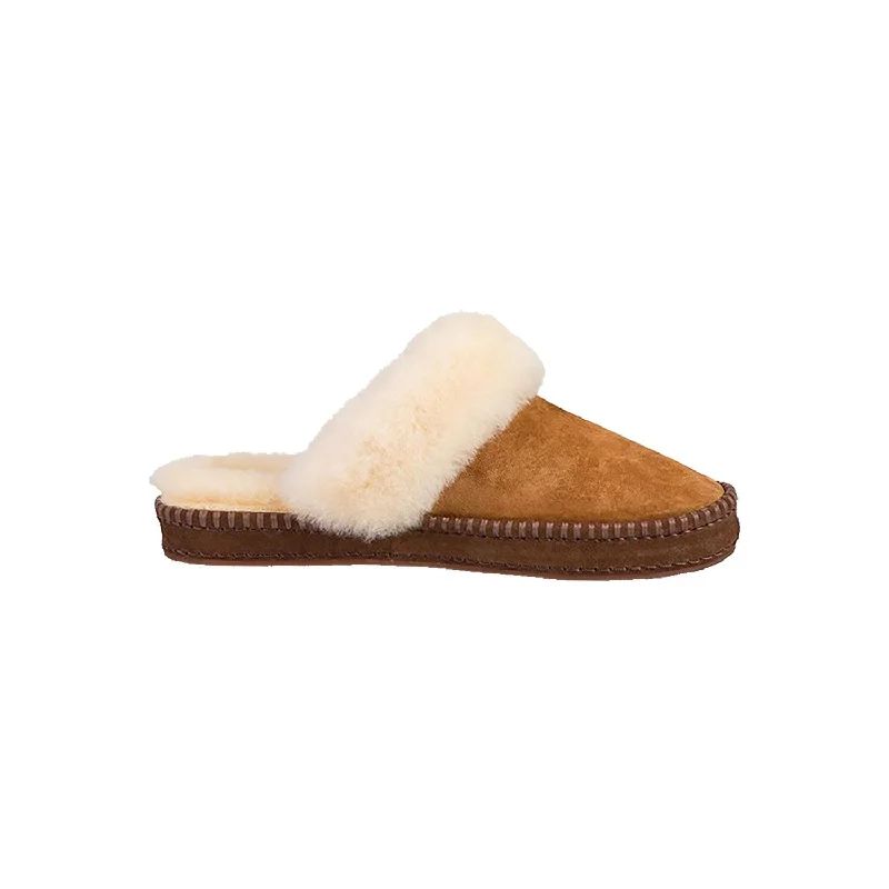 plush slippers-  slippers with velvet lining-Women's UGG Aira Chestnut Suede