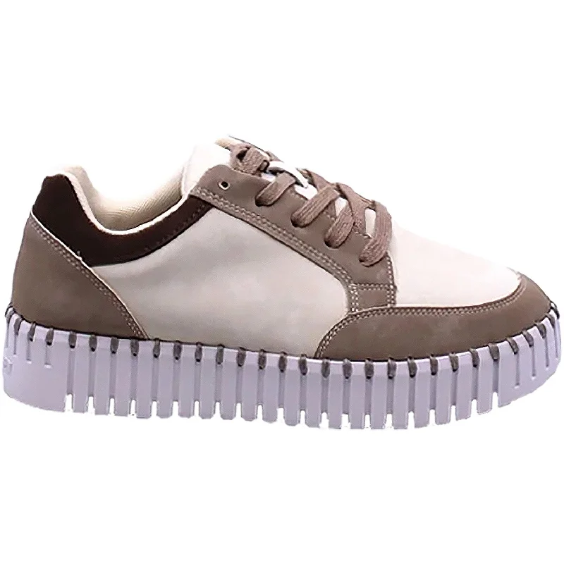 casual shoes for swollen feet-Comfortable casual shoes for travel and leisure-Women's Ilse Jacobsen Tulip 4092 Platform Lily/White Synthetic