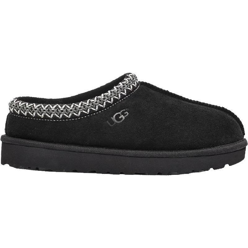 most comfortable slippers-  slippers for relaxing after a long day-Men's UGG Tasman Black Suede