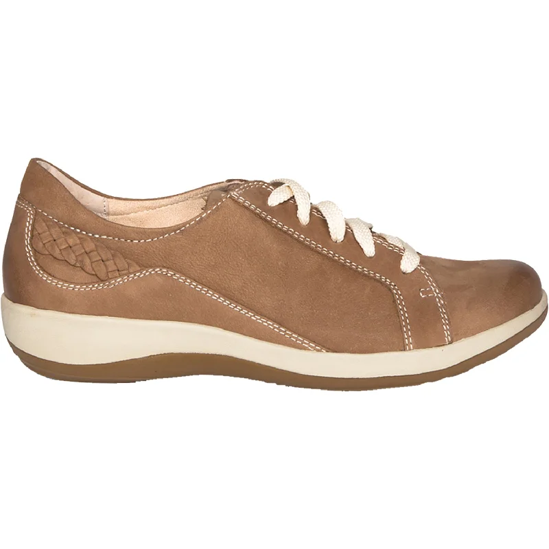 casual shoes for durable sole-Casual shoes with soft cushioning for comfort-Women's Aetrex Dana Mocha Leather